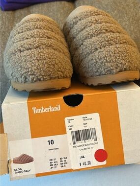 Timberland clogs women’s size 10